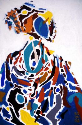 Formt | 60x80cm
Acryl auf Leinwand
280€